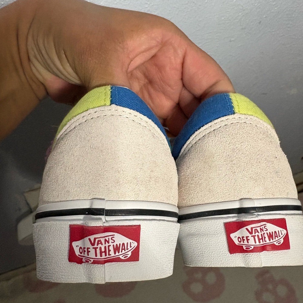 Vans Bright Yellow Sneakers with White Trim